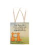 Mr. & Mrs. Panda Shopping Bag Füchse Liebe Design mit Spruch in Weiß