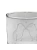Mr. & Mrs. Panda Whiskeyglas Capybara Liebe mit Spruch in Transparent