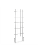 relaxdays 4 x Rankgitter in Schwarz - (B)45 x (H)115 cm