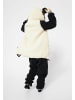 WeeDo Fleecejacke PANDO Panda in schwarz weiss