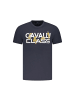 cavalli CLASS Blau Baumwolle Herren T-Shirt