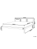 Beliani Doppelbett VANNES in Braun - (W) 167 x (H) 80 x (L) 209 cm