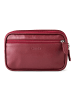 Esquire Duo Gürteltasche Leder 17 cm in rot