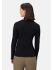 Les Lunes Langarmshirt SAAGE Warm Thermo Longsleeve in schwarz