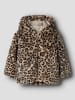 name it Leopardenmuster Kapuzenjacke für Herbst/Winter Outfits in Braun-2
