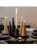 Villeroy & Boch Dekofigur "Schneemann" Christmas Chic in Schwarz 20,3 cm