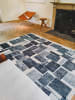 Louis de Poortere Teppich Ice Blue in Blau