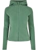 Urban Classics Urban Classics Damen Ladies Polar Fleece Zip Hoody in salvia