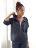 LASCANA Kapuzensweatjacke in marine