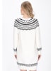 DreiMaster Women Dress in offwhite navy