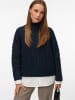Vero Moda Strickpullover in Dark Sapphire
