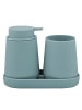 eluno Bad-Accessoires Set TESERO 3tlg. ca. 8,5 x 12 x 9 cm (B/H/T)