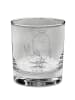 Mr. & Mrs. Panda Whiskey Glas Sternzeichen Jungfrau ohne Spruch in Transparent