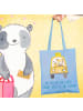 Mr. & Mrs. Panda Schultasche Chauffeur Glück mit Spruch in Sky Blue