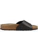 Birkenstock Sandale Catalina Cushion Buckle Birko-Flor schmal in schwarz