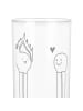 Mr. & Mrs. Panda Lieblingsglas Streichhölzer ohne Spruch in Transparent