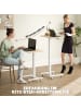 Vinsetto Stehpult-65L x 48B x 68-108H cm-Gelb