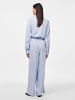 Pieces Hose mit weitem Bein in Cashmere Blue