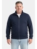 Men Plus Sweatjacke in navy blau