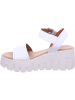 Tamaris Keilsandalette in weiß