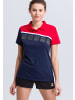 erima 5-C Poloshirt in new navy/rot/weiss