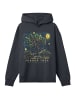 F4NT4STIC Hoodie US National Parks Joshua Tree Oil On Canvas Style in off black