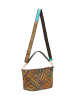 IZIA Women Shoulder Bag in Brown Multicolor