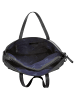 Sansibar Shopper echt Leder in schwarz