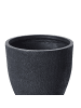 Beliani Outdoor Blumentopf KANNIA in Grau - (W) 46 x (H) 46 x (L) 46 cm