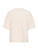 SAINT TROPEZ Kurzarm-Bluse ZojaSZ Lockere Passform in Sea Salt