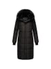 Marikoo Winterjacke Marikoo Zuraraa XVI Damen lange Winterjacke B989 in Schwarz
