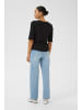 Kaffe T-Shirt kurzarm KAsamantha Tight fit in Black Deep CC.