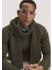 Hessnatur Hessnatur Strickschal aus Bio-Merinowolle mit recycelter Wolle und Bio-Baumwolle in vintage oliv