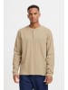 BLEND Langarmshirt BHIBRAT in Beige