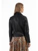 faina Lederjacke in Schwarz