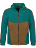 Normani Outdoor Sports Kinder Regenjacke mit Fleecefutter Wasilla in Petrol