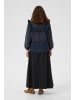CULTURE Langarm - Hemd CUalita Relaxed fit in Dress Blues/White Dots