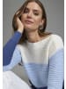 Laura Scott Streifenpullover in blau-weiß gestreift