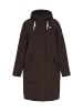 Schmuddelwedda Damen Winterparka in Dunkelbraun
