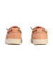 natural world Sneaker aus Leder „Cotton Naturalight“ Orange