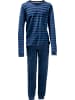 REDBEST Frottee Schlafanzug in marine