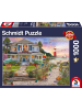 Schmidt Spiele Das Strandhaus. 1.000 Teile | Erwachsenenpuzzle