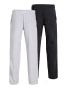 Jack & Jones 2er-Pack Jogginghose in Light Grey Melange