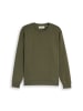 TOM TAILOR Denim Sweatshirt in oliv