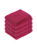 Vossen 4er Pack Gästetuch in cranberry