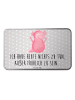 Mr. & Mrs. Panda Geschenkbox Axolotl Hurra mit Spruch in Grau Pastell