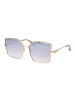 Trussardi Damen Sonnenbrillen Schmetterling Gold