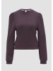 QS Sweatshirt in 4988_aubergine