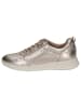 Caprice Sneaker in PLATIN METAL.