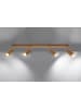 Nice Lamps Deckenleuchte ALEN 4 Eiche holz (L)80cm (B)5cm (H)20cm